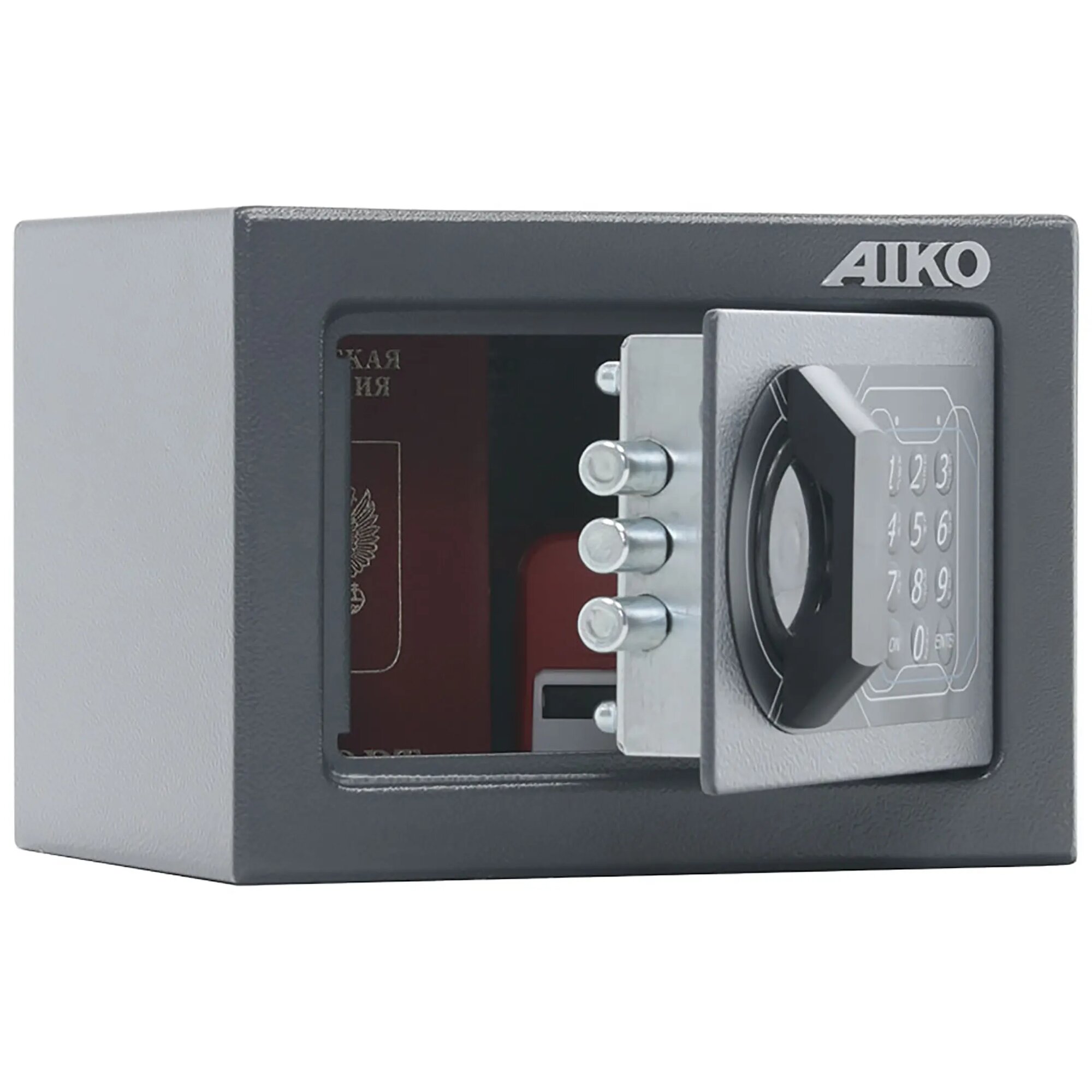 Сейф Aiko 140 EL компактное решение для дома и офиса (140×195×140 mm)