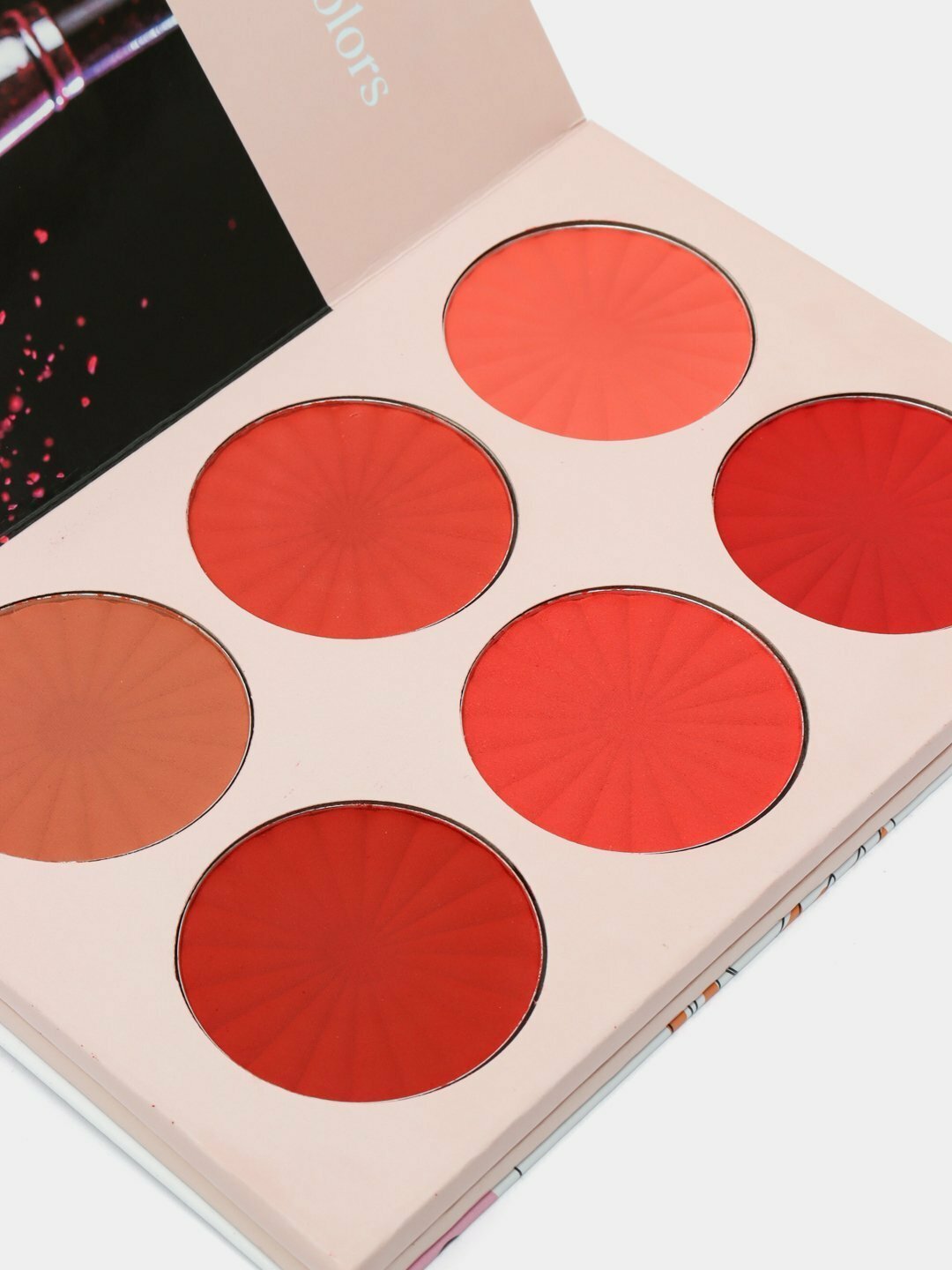 Книга теней для век, набор для макияжа с румянами, хайлайтером — фото 1