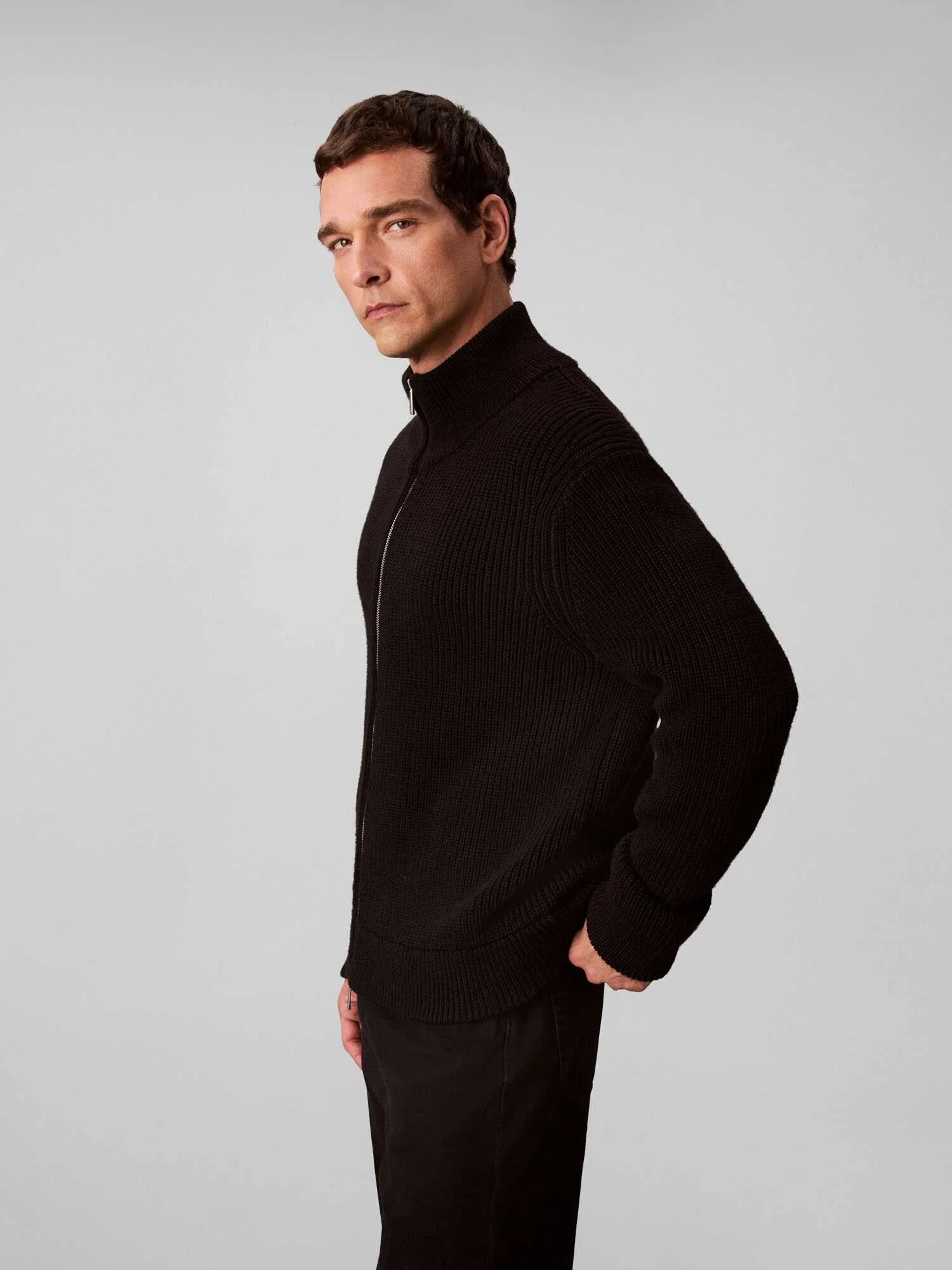 Свитер CALVIN KLEIN, размер  L, , черный — фото 1