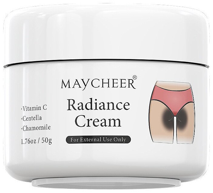 Maycheer Отбеливающий крем для интимных зон для тела 50 г для чувствительной кожи