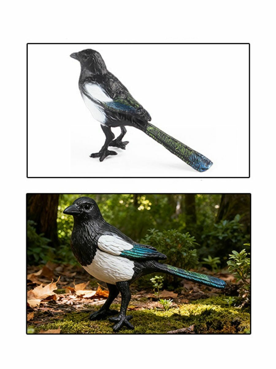 Фигурка птица Сорока — фото 1