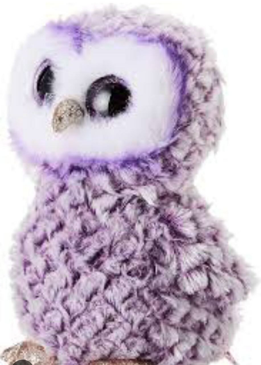 Baby Owl мягкая игрушка, источник тепла и радости для детей 30CM фиолетовый