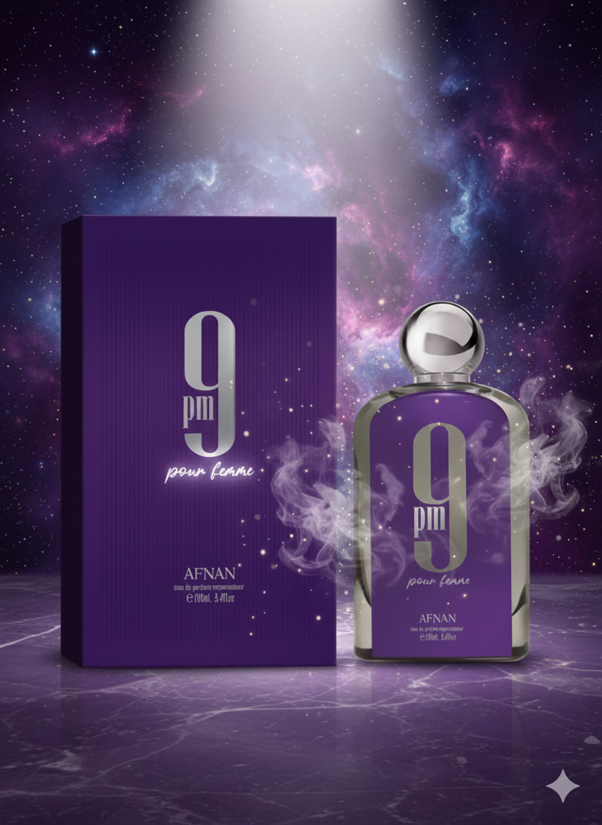 Парфюмированная вода для мужчин, восточный Afnan Perfumes 9 PM, 100мл