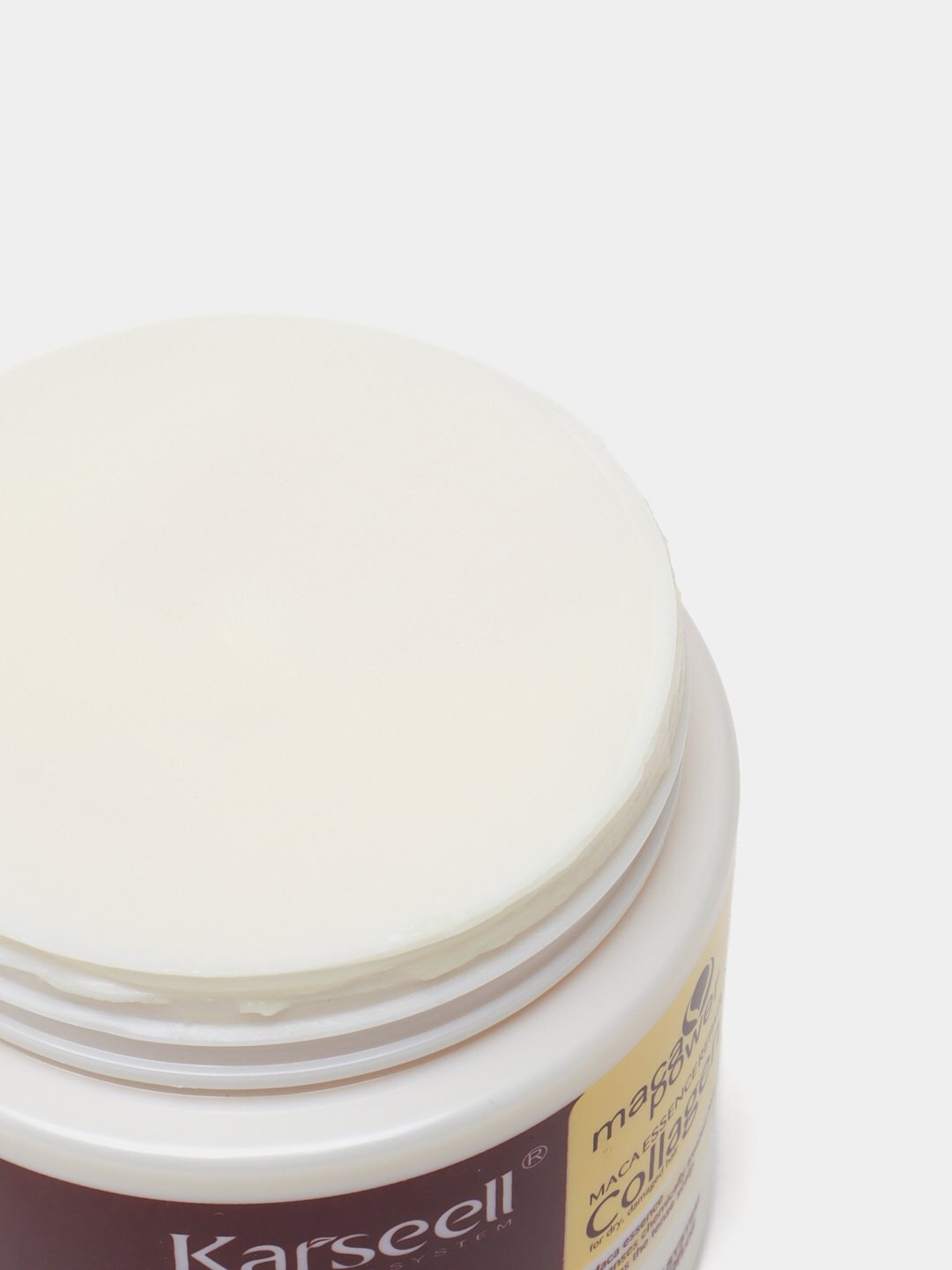 Маска для волос Karseell Collagen, обладает свойствами выпрямления волос - Багровый