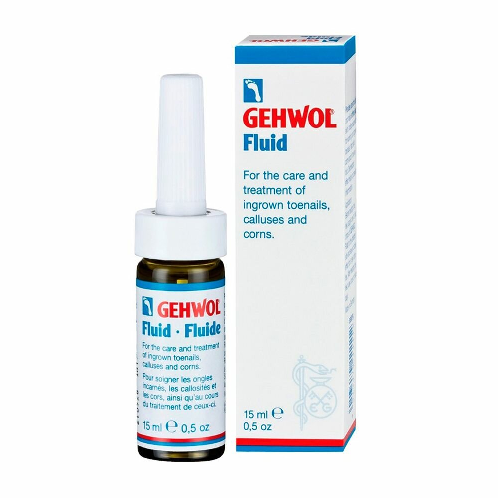 Жидкость Gehwol "Fluide", для кожи вокруг ногтей, для кутикулы, 15мл