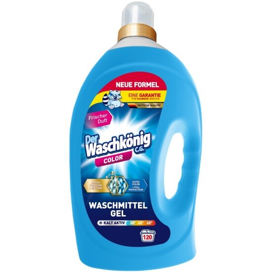 Гель для стирки Der Waschkonig C g  Color концентрированный для цветного белья 3 л