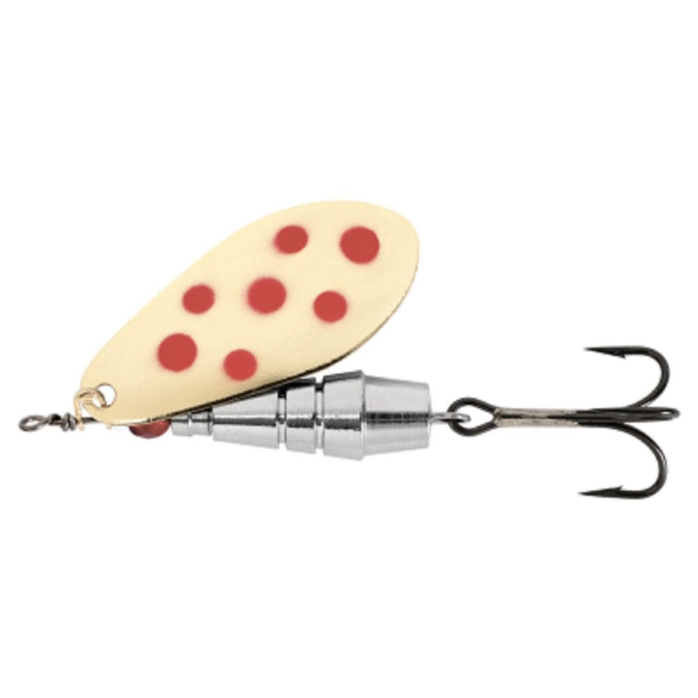 Блесна вращающаяся Kuusamo Taimen-Lippa 18 R/B-B для ловли кумжи