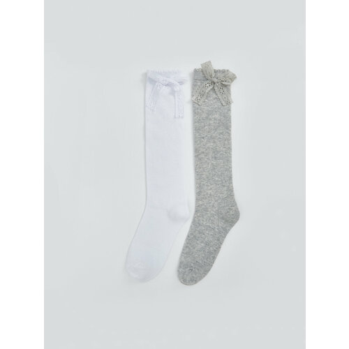 фото Гольфы lc waikiki 2 пары, размер 30-32, grey melange