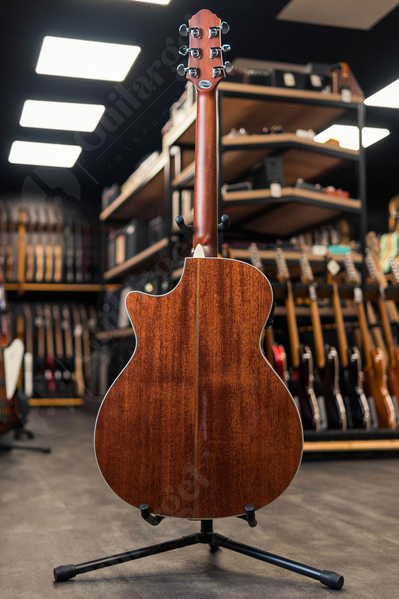 Электроакустическая гитара Crafter GAE-8/NC VVS с чехлом — фото 1