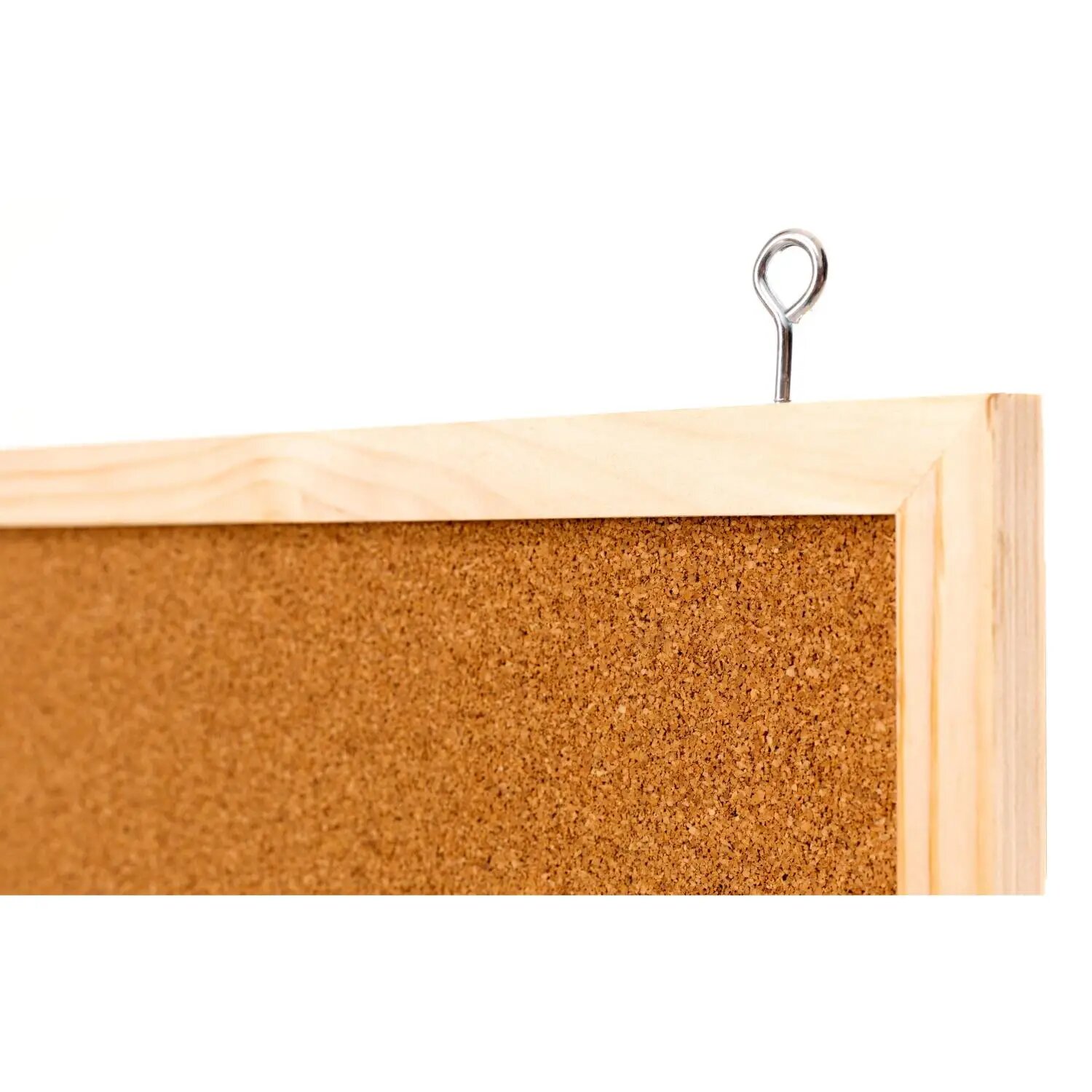 Доска пробковая 30х40 Элементари, деревян. рама Attache — фото 1