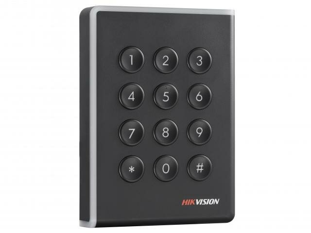 Считыватель карт Hikvision бесконтактных карт, стандарт EM, с механической клавиатурой