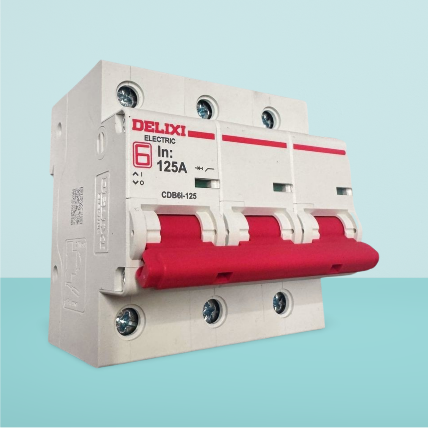 Авт. выкл. DELIXI CDB6i-125 3P C 125A — фото 1