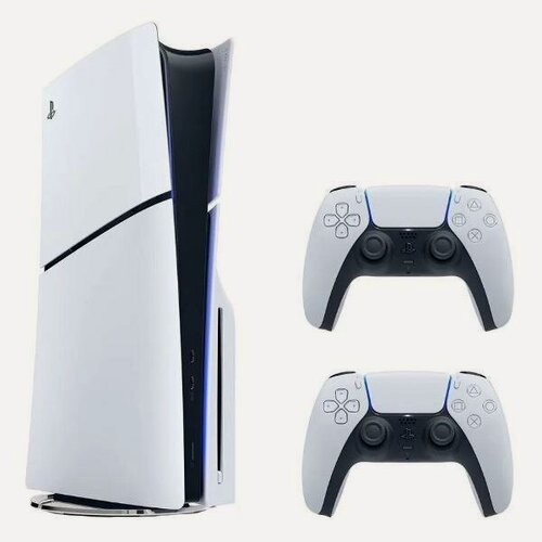 Изображение товара Игровая приставка Sony PS5 Slim 1TB Blu-Ray + геймпад + переходник