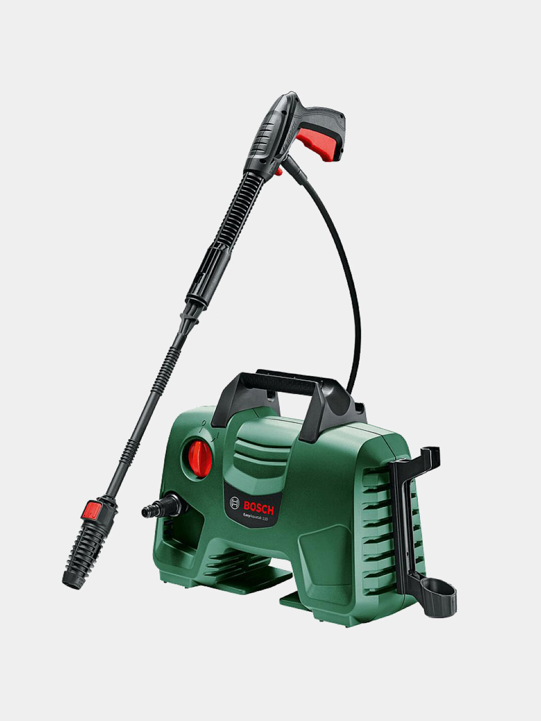 Мойка высокого давления Bosch AQT 33-11: компактная, все насадки на корпусе, 110 бар