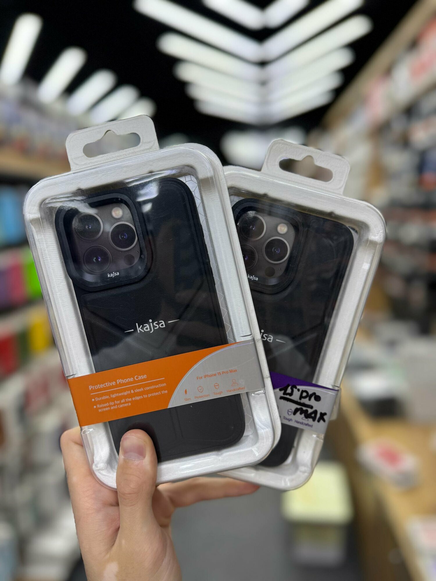 Чехол KAJSA противоударный для iPhone 14 Pro, защитный бампер, матовая поверхность, разноцветный