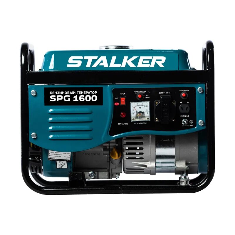 Бензиновый генератор STALKER SPG-1600 / 0.9кВт / 220В — фото 1