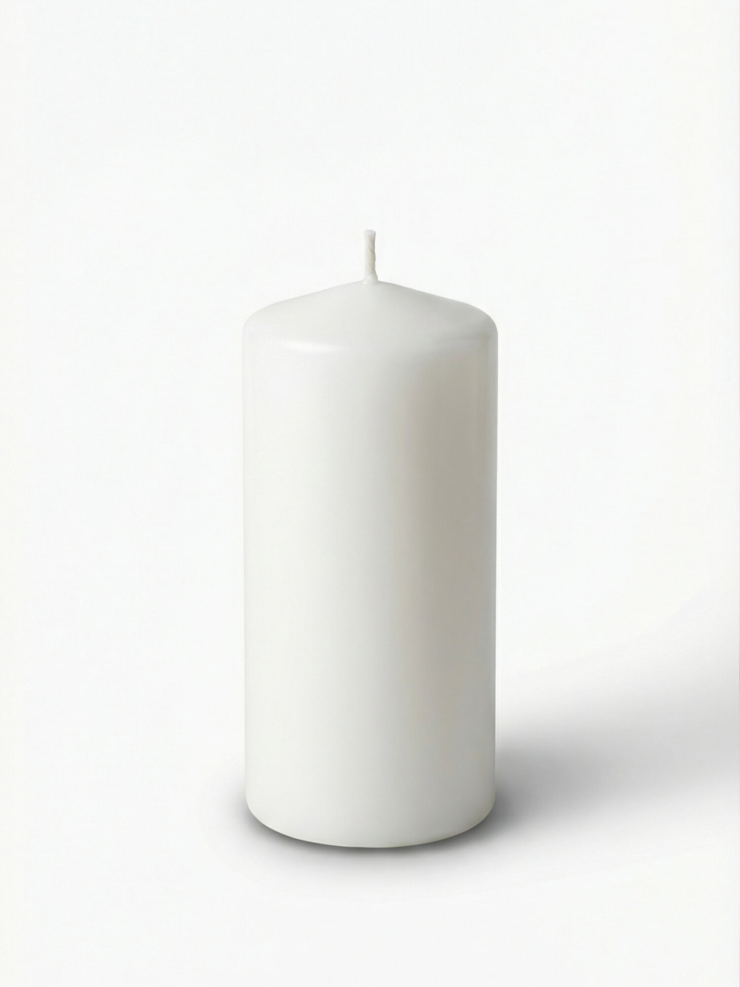 Большая свеча столбик QHome 15 x 7 см, 72 часа горения — фото 1