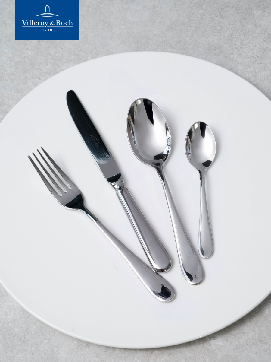 Набор столовых приборов на 1 персону, 4 предмета, Oscar, Villeroy & Boch, Нержавеющая сталь