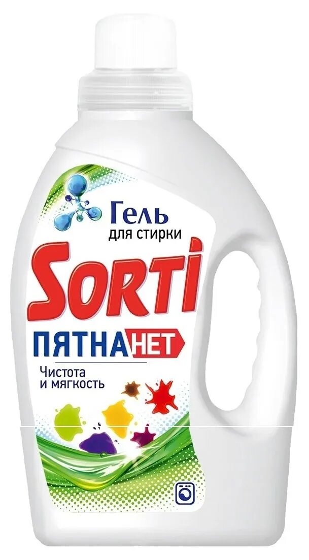 Гель Sorti для стирки Пятна нет, 1200мл