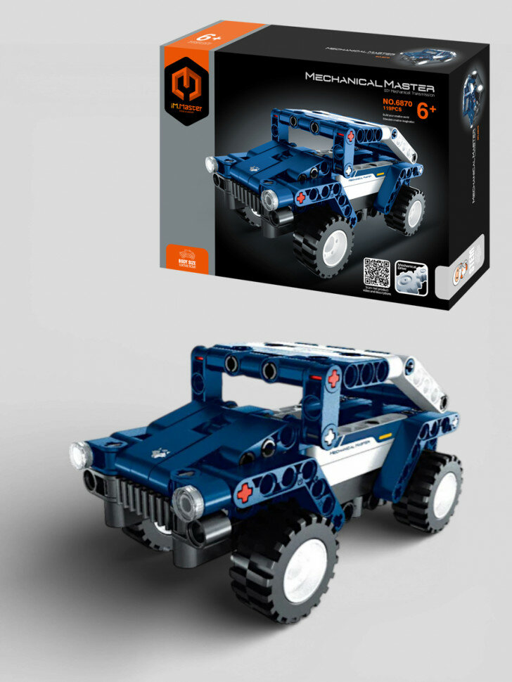 Конструктор iM.Master Техника полиции (6 в 1) 6869-6874 — фото 1