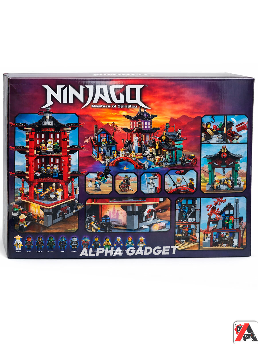 Конструктор Ниндзяго Храм Аэроджитцу — фото 1