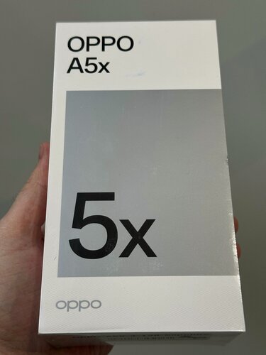 Изображение товара Смартфон Oppo A5x, память 4/128 ГБ, 2 nano-sim, цвет синий, версия RU