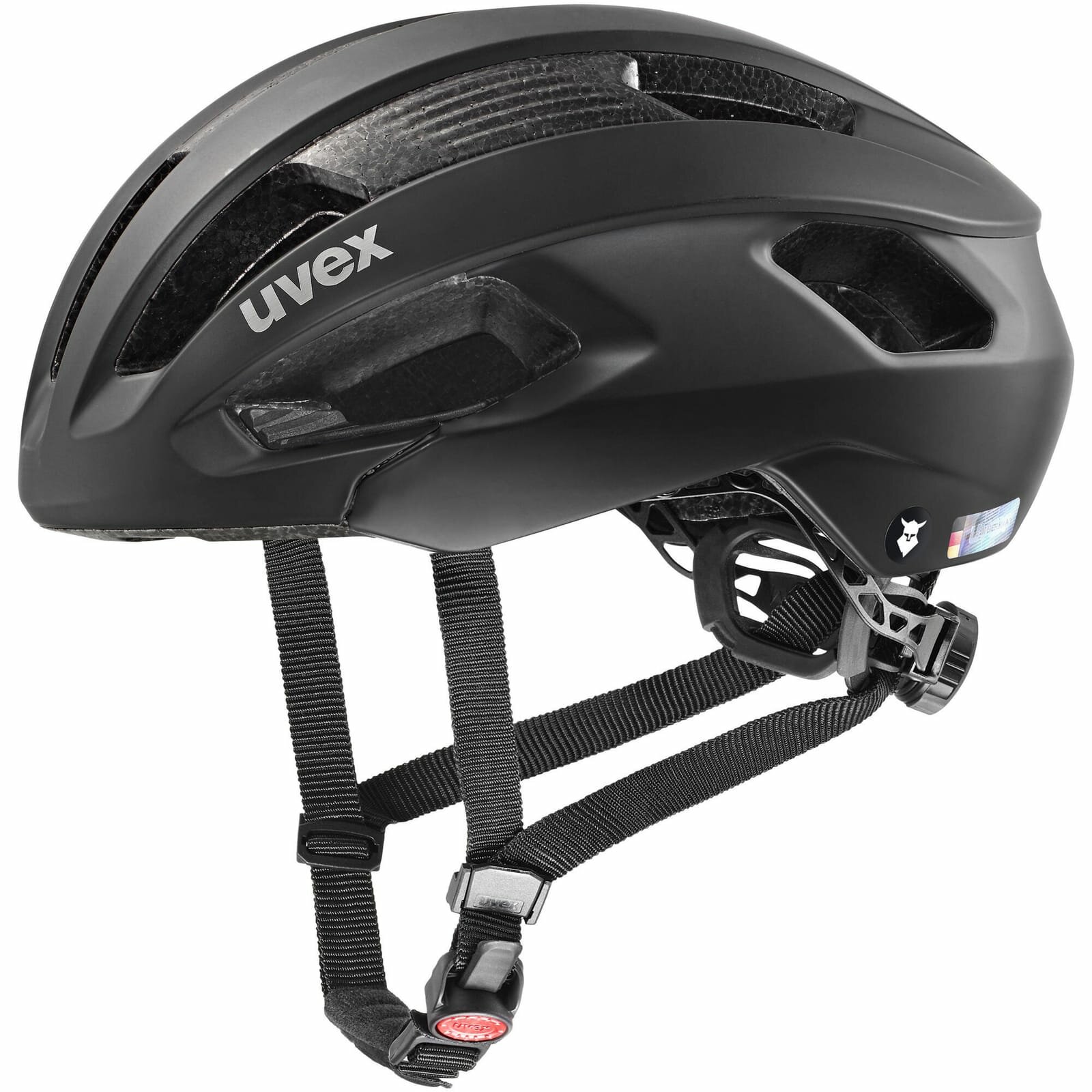DECATHLON шлем защитный uvex rise cc toscen, черный, 56-59 см