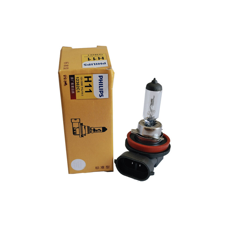 Лампа Philips H11 12В 55Вт для автомобильных фар замена