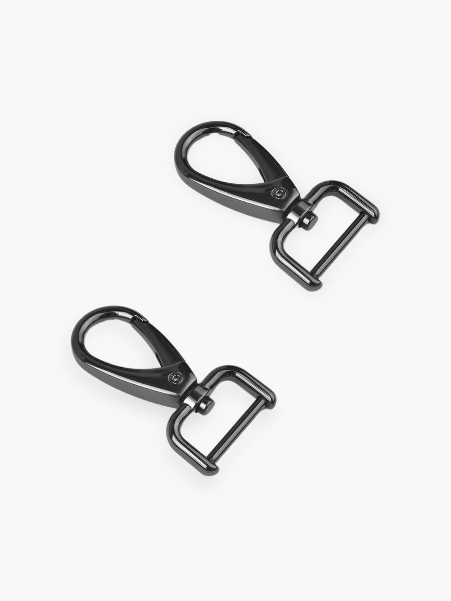 Карабин металлический съёмный 25 мм, 2 шт.