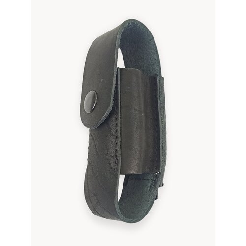 Чехол для аэрозольных баллончиков 65-75 мл, кожа, черный