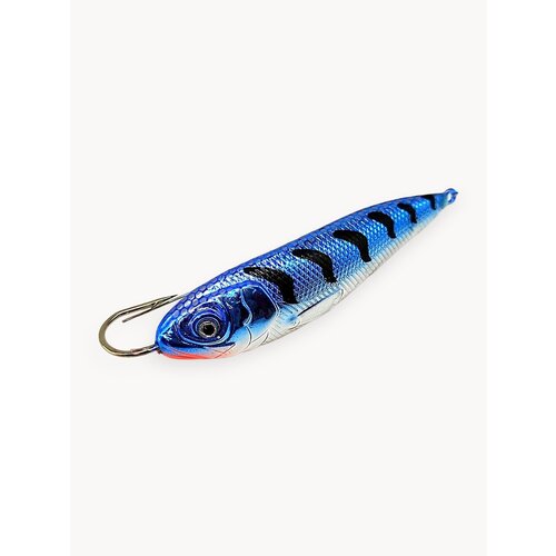 Блесна незацепляйка шумовая Minnow Spoon 7.5см 13гр рыболовная колеблющаяся / Колебалка для рыбалки на щуку