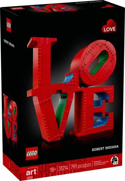 Lego 31214 Art Роберт Индиана - Love
