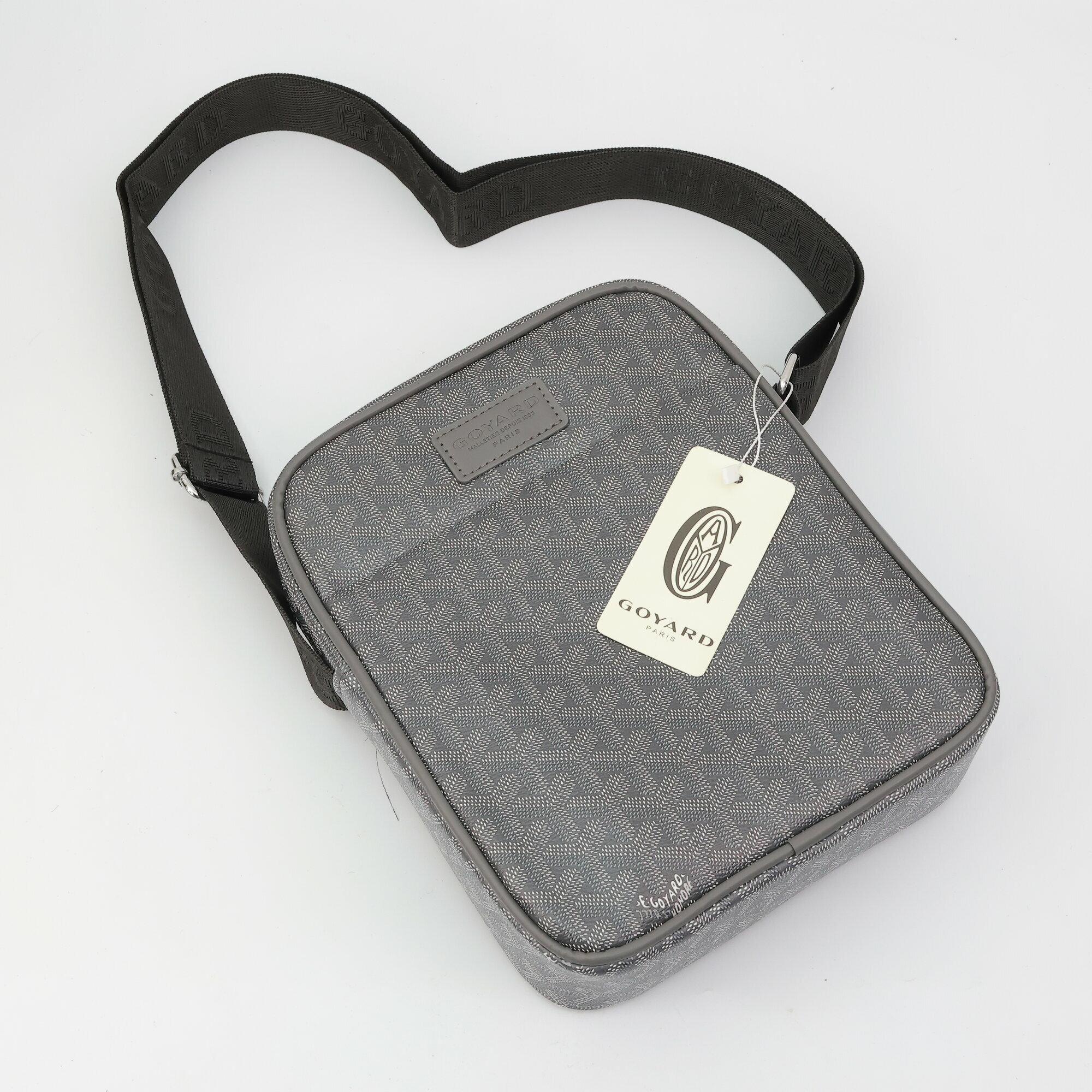 Сумка барсетка Goyard, grey — фото 1