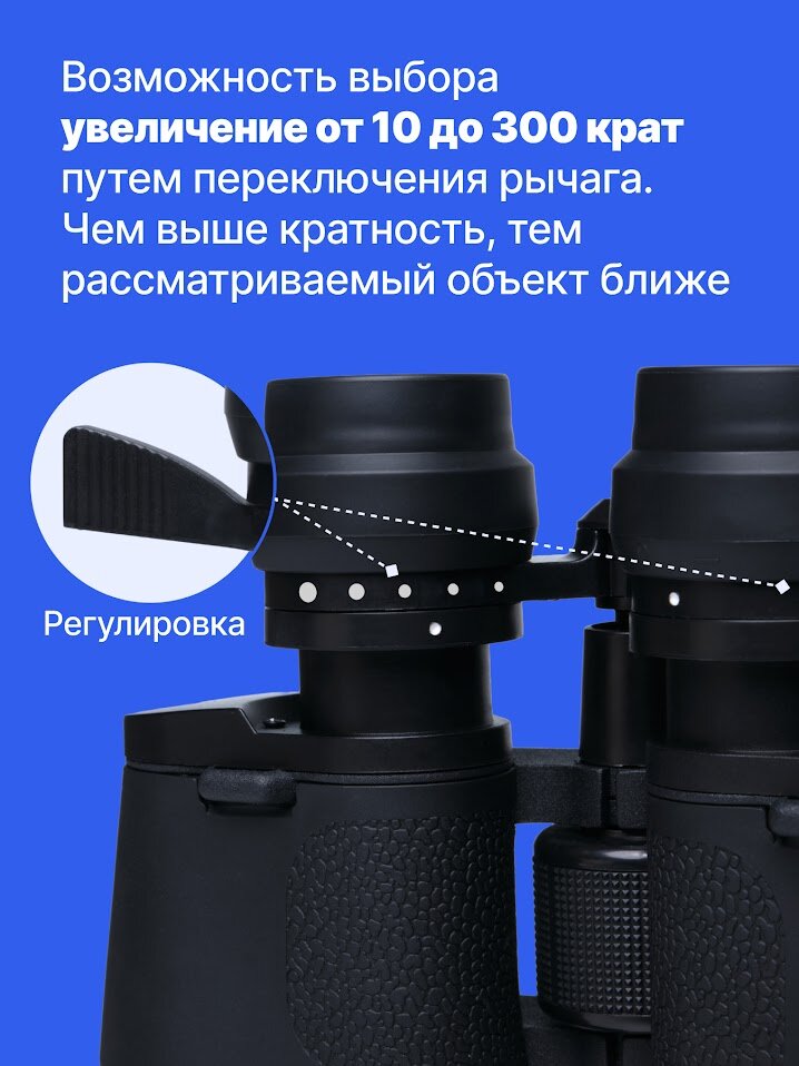 Бинокль оптический универсальный Roadlike Skyfall 102460, черный — фото 1
