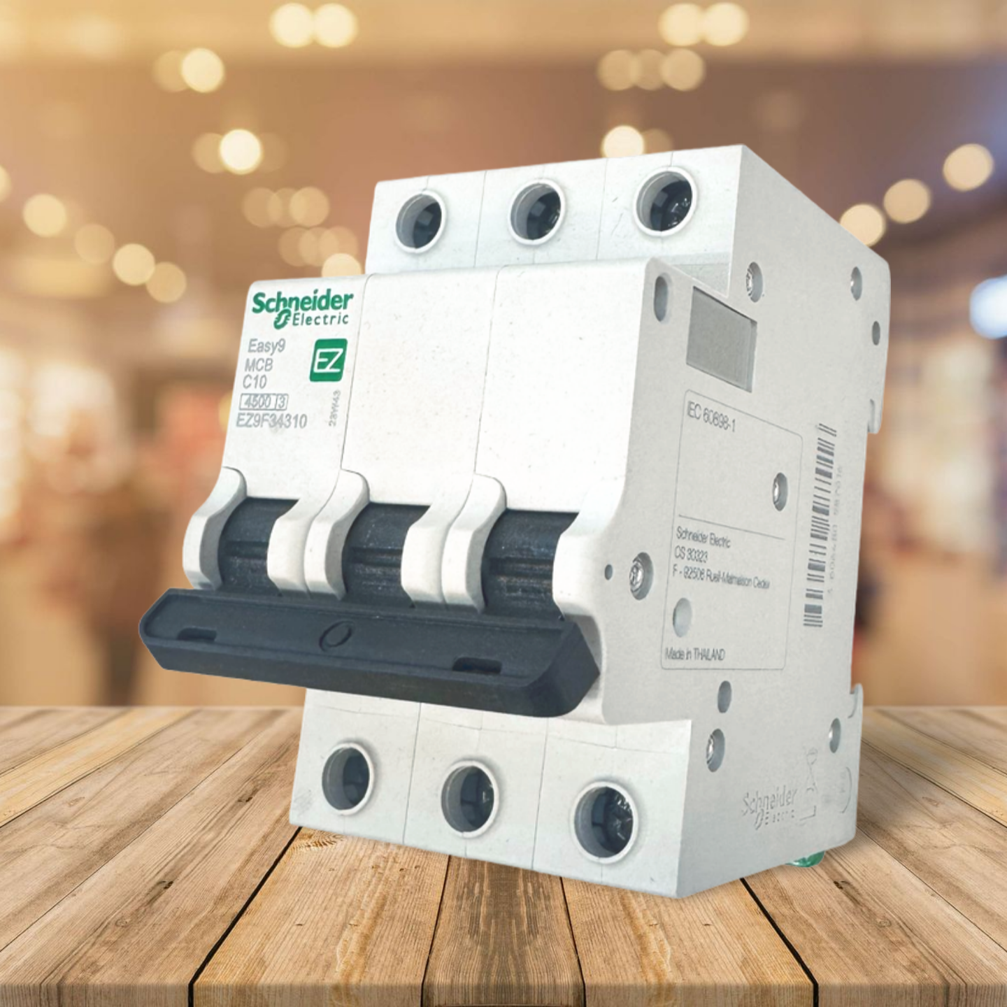 Авт. выкл. Easy9 3P 10A C 4.5kA Schneider — фото 1