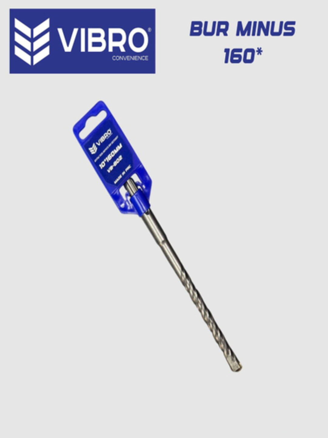 Бур Savdo belgisi "Минус", для кирпича и бетона, с крестообразной режущей кромкой Vibro бур минус 160 6 — фото 1