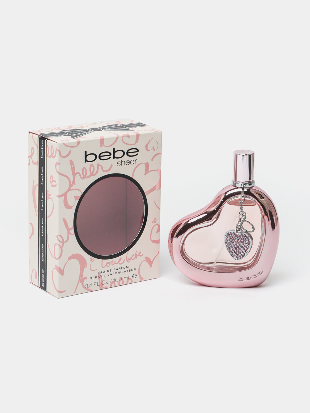 Bebe Sheer Eau de Parfum 100 мл, женский аромат, произведён в США — лёгкий и нежный