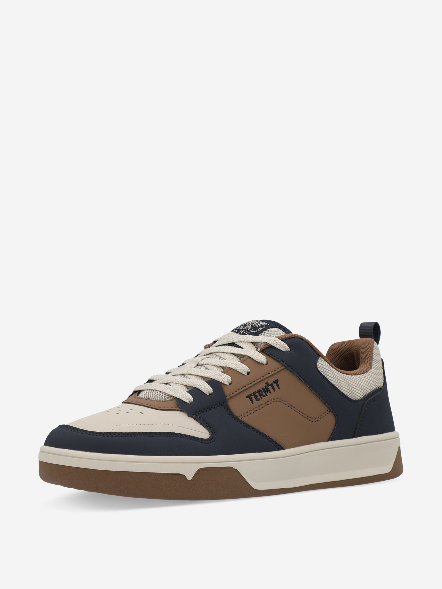 Кеды Termit, размер 41.5, бежевый/коричневый — фото 1