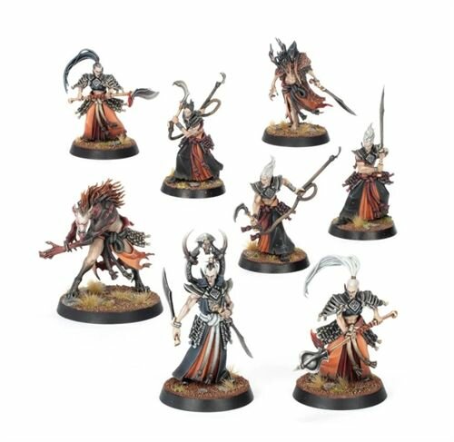 Набор миниатюр Askurgan Trueblades Warcry Warhammer