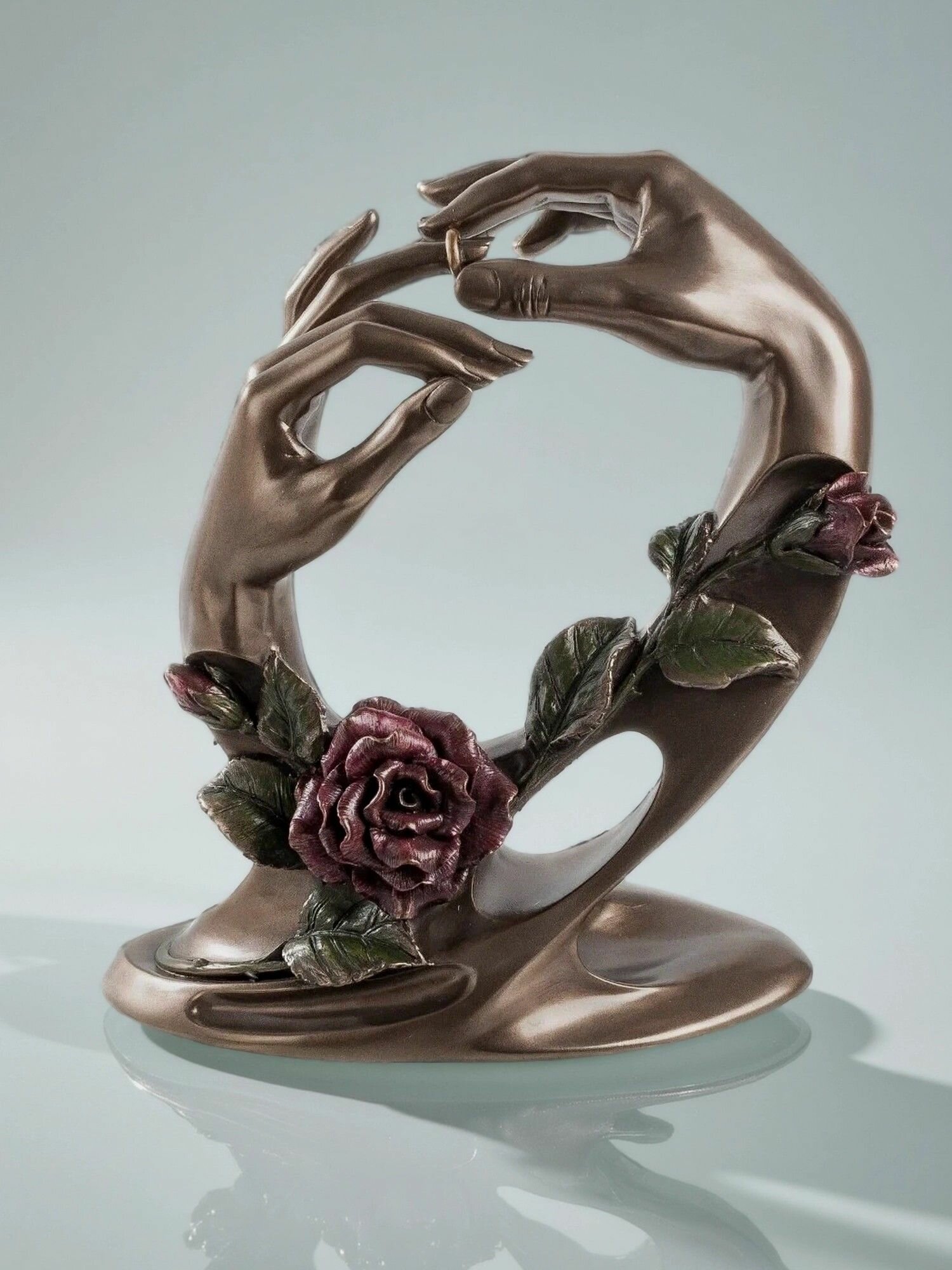 Статуэтка "Обручение", размер 21*11*22 см, материал полистоун