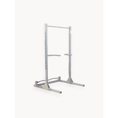 Турник напольный с брусьями и перекладиной для отжиманий, белый, 220 см