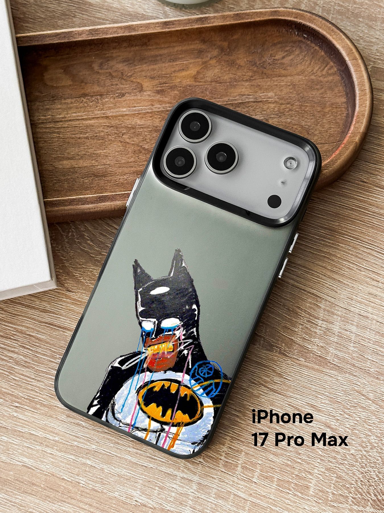 Чехол на iPhone 17 Pro Max с бэтмен