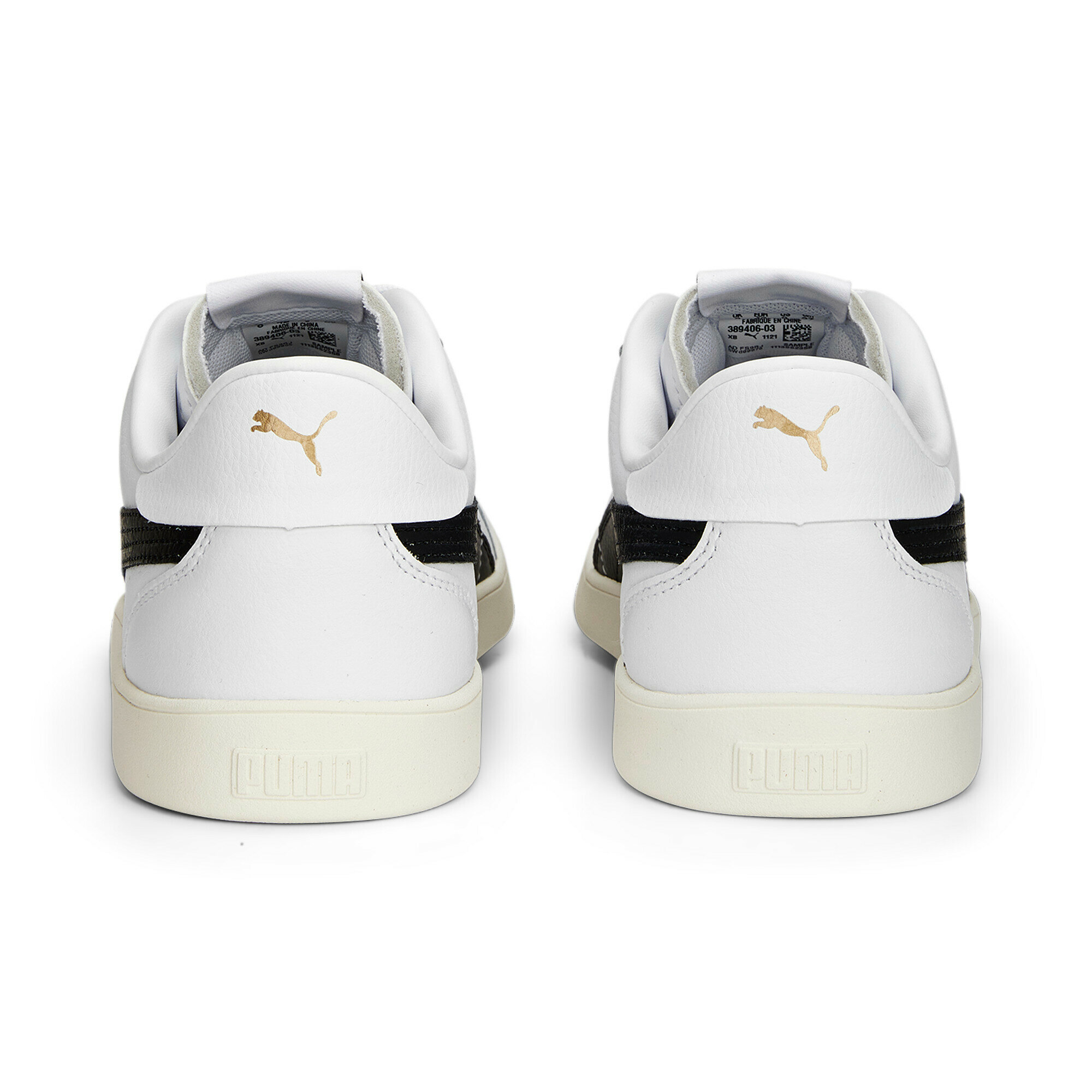 Кеды PUMA Club 5v5, размер 7,5 UK, белый/черный — фото 1