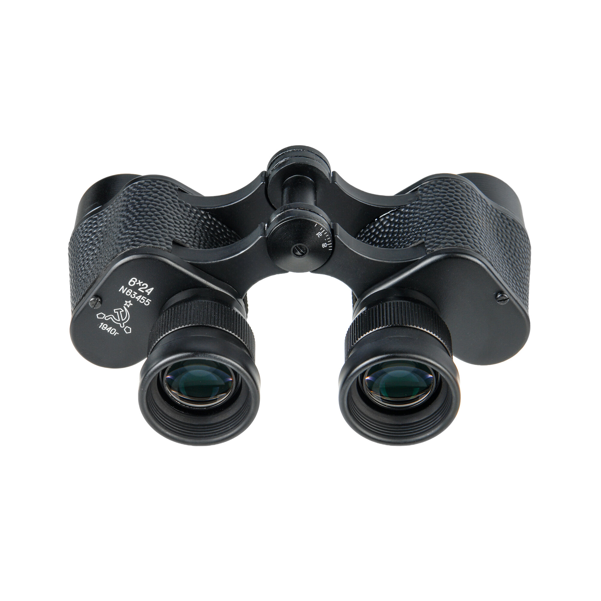 Бинокль полевой Veber Б-6 6x24, с угломерной сеткой, арт.22484 — фото 1
