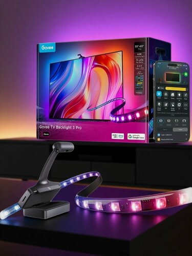 Изображение товара Подсветка для телевизора 55-65" с функцией ИИ Govee Three-camera Backlight 3s Pro, R2A80C11