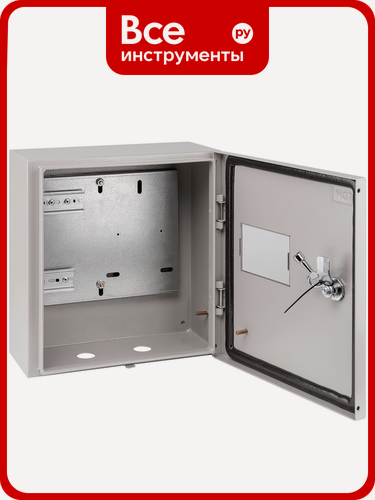Изображение товара Учетно-распределительный щит ЩУ-1ф/1-0-3 IP66 TDM ELECTRIC SQ0905-0093, со съемной рамой из стали, навесной монтаж