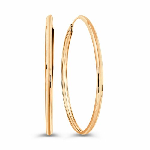фото Серьги конго 585gold, красное золото, 585 проба, , красный