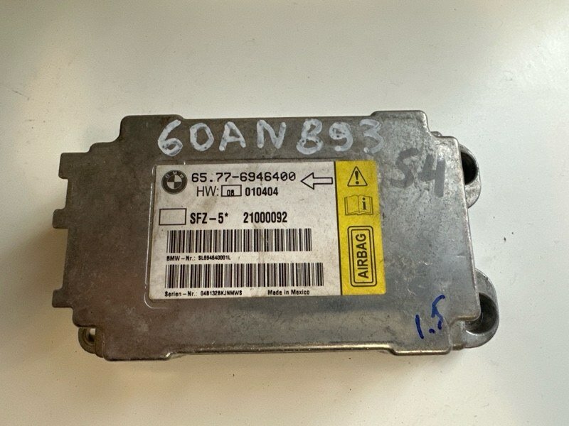 Блок управления SRS BMW 5 E60 65779646400