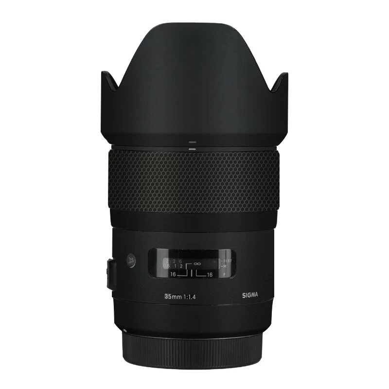 Защитная пленка для объектива Sigma 35mm F1.4 с креплением Canon EF - Матовый черный