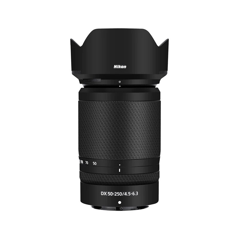 Защитная пленка для объектива Nikon 50-250mm f/4.5-6.3, 3M, устойчивая к царапинам, полное покрытие, финиш Matte Black